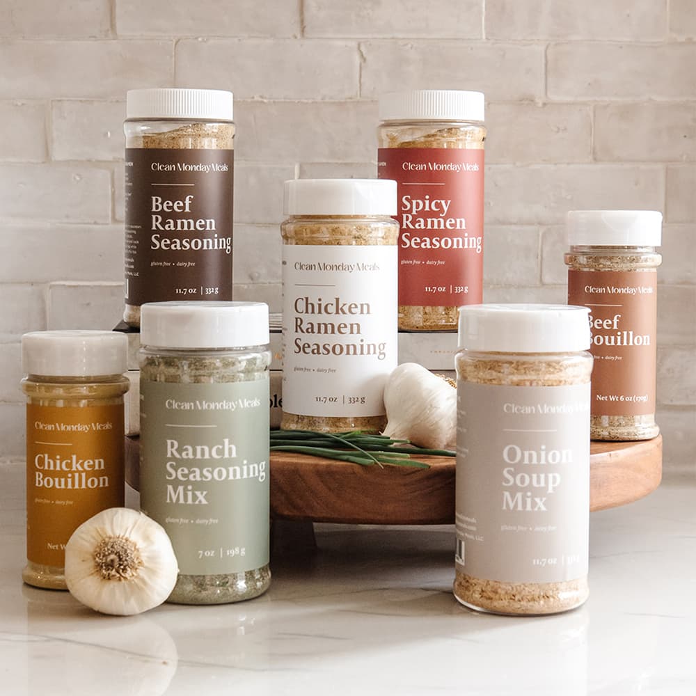 Clean Monday Meals gluten-free spices