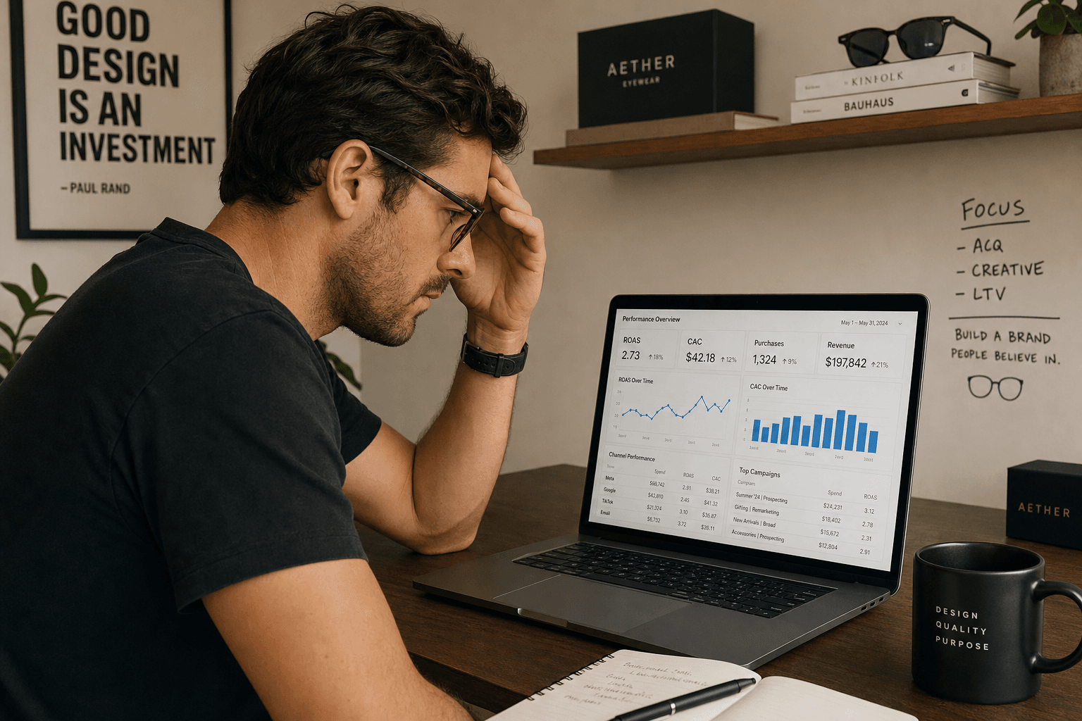 The reality of marketing a Eyewear Brands business