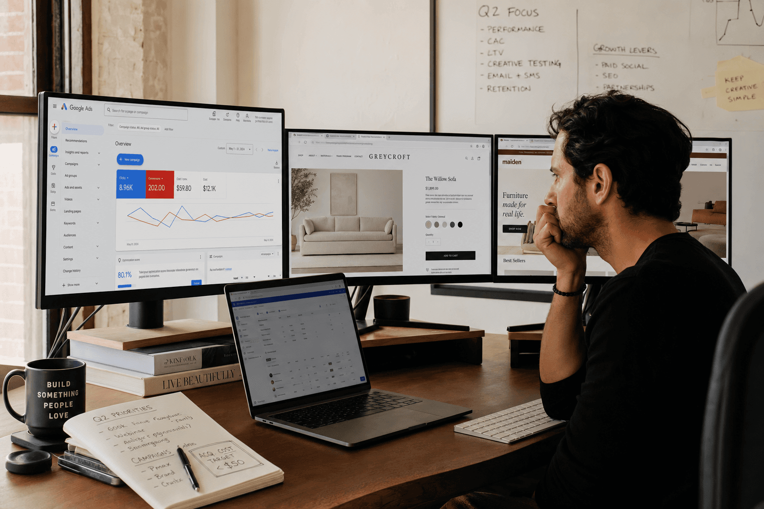 The reality of marketing a Furniture Brands business