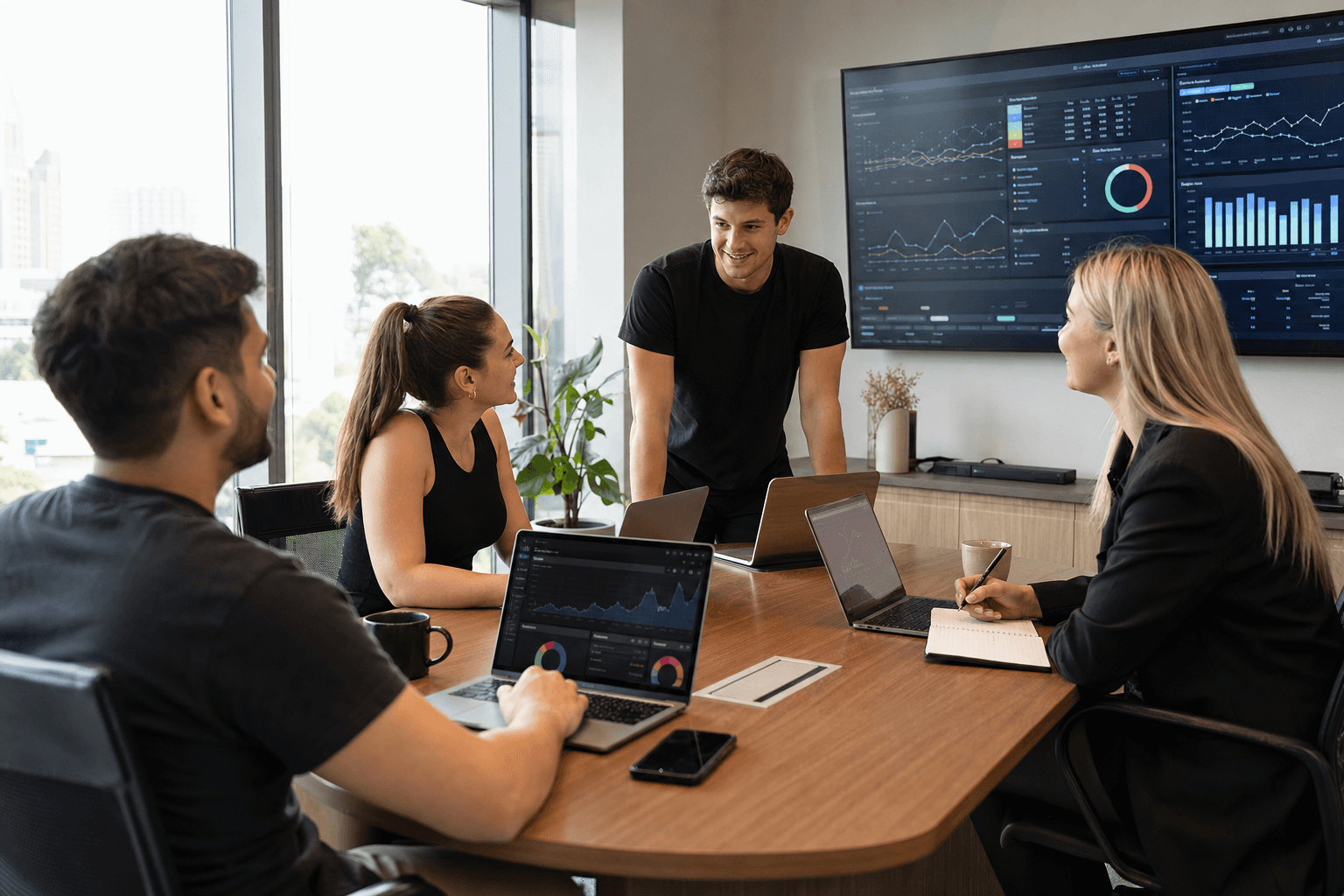 The Sagum team, senior operators behind the strategy