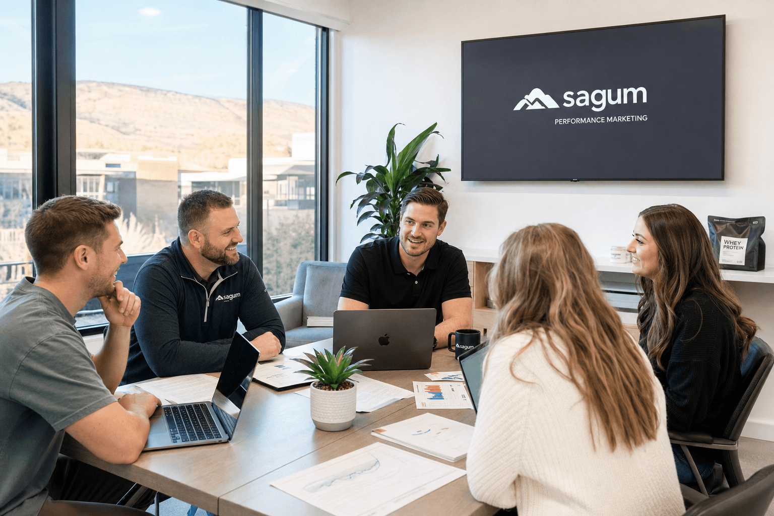 The Sagum team, senior operators behind the strategy